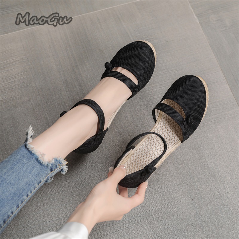 Women's Linen Espadrille Wedge - đánh giá và giá Espadrille Wedge Shoes