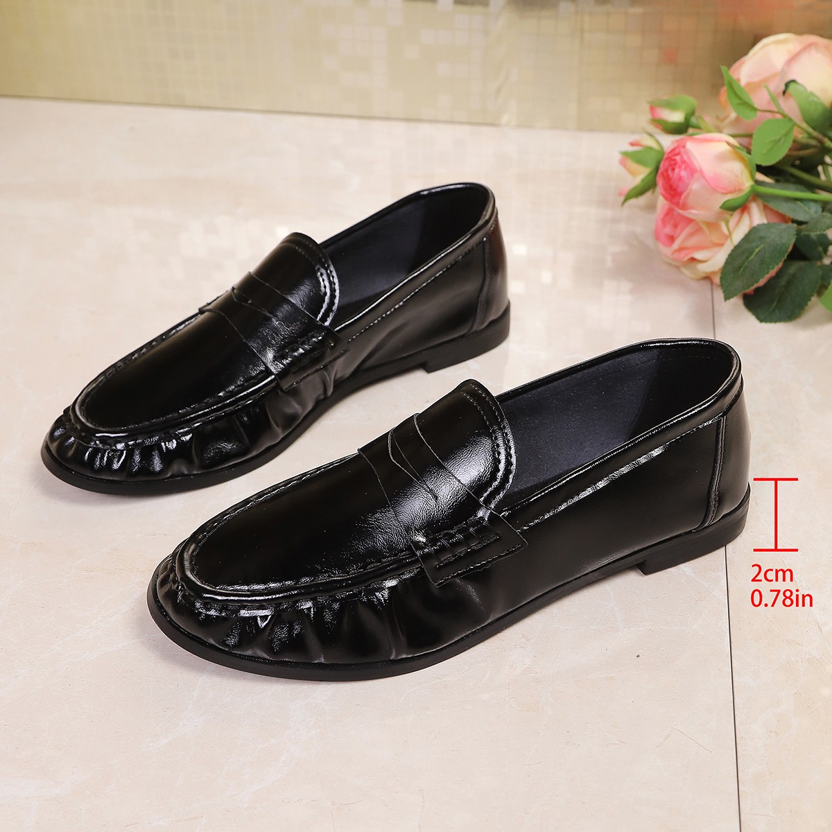 2026 Summer British Style Blac - đánh giá và giá Shoes For Women Flats