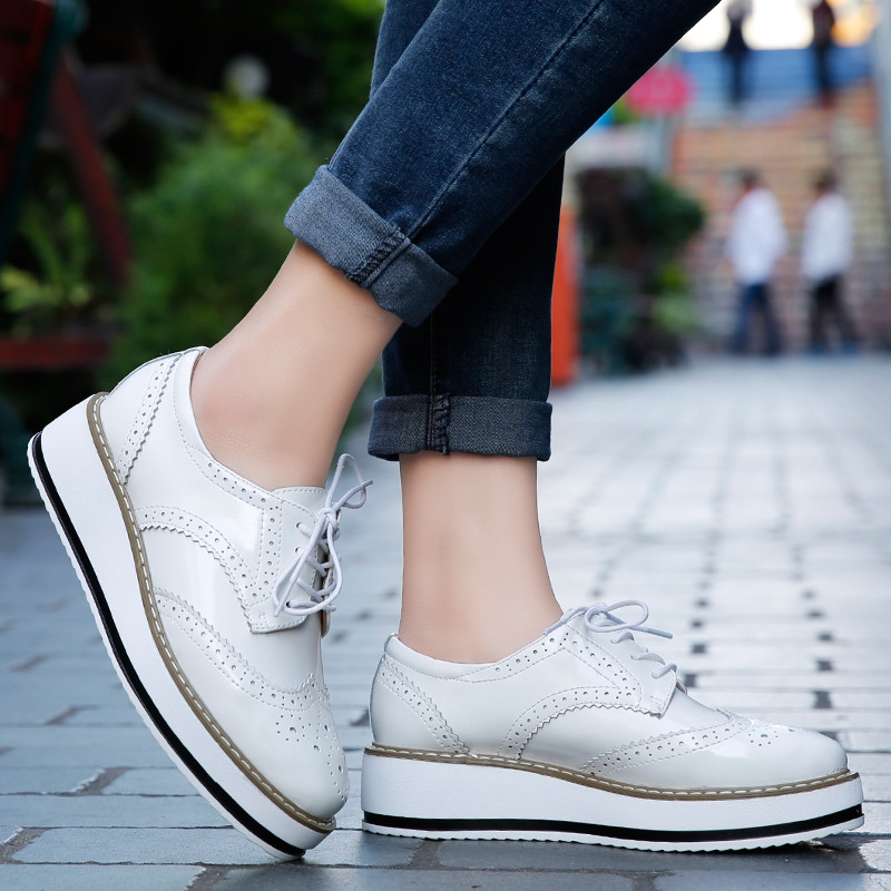 Phụ Nữ Cho Nữ Giày Da Dày Gót  - đánh giá và giá Espadrille Wedge Shoes