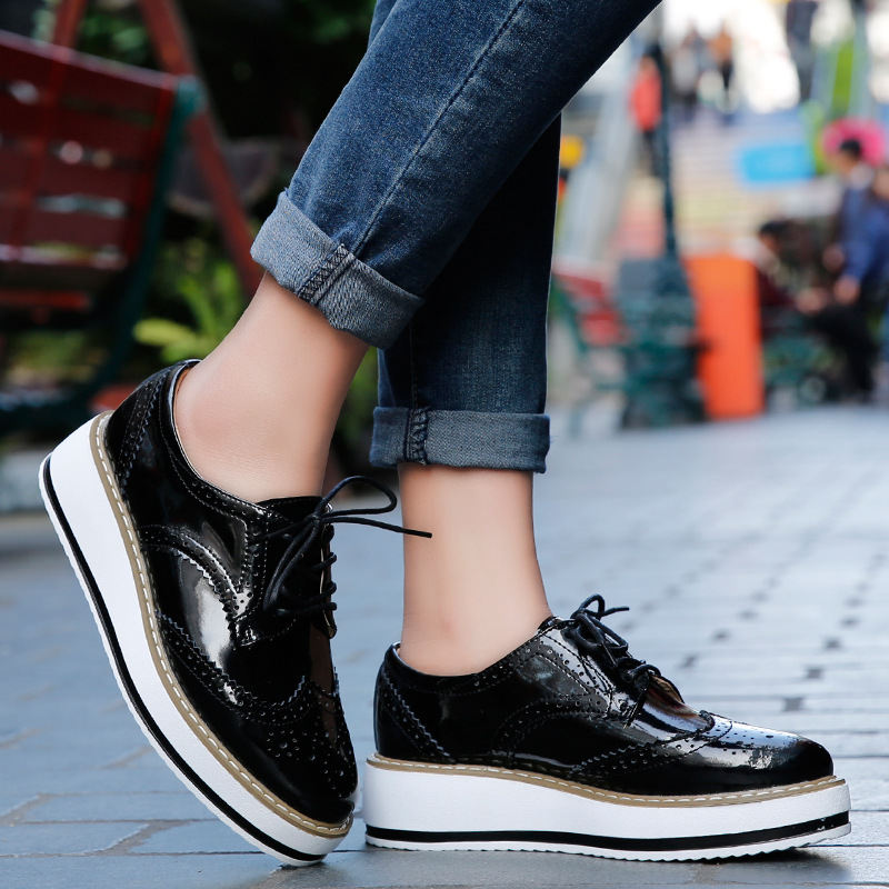 Phụ Nữ Cho Nữ Giày Da Dày Gót  - đánh giá và giá Espadrille Wedge Shoes
