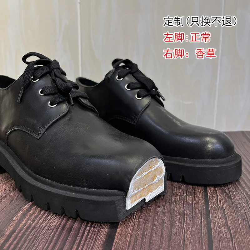 Cake Thick Bottom Derby Shoes  - đánh giá và giá Women'S Shoes Loafers Black